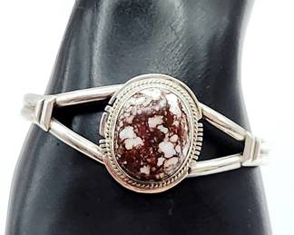 Larson Lee Sterling Silver & Wild Horse Stone