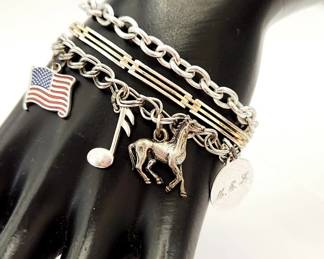 eau Sterling Charm Sterling Chain & Sterling