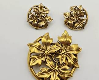 1986 MMA Gold Tone Leaf Set