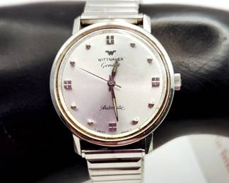 Vintage Wittnauer Geneve Automatic Analog Watch