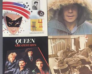 Vinyl Records Paul Simon Queen Shel Silverstein