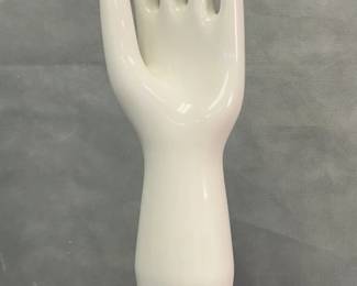 Vintage Ceramic Hand Glove Mold 1989