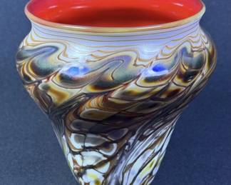 Orient & Flume Art Glass Vase