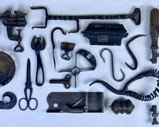 Antique Metal & Cast Iron Tools Parts & Pieces