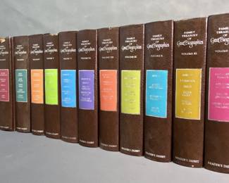 Vintage Book Set Great Biographies 1971