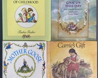 Tasha Tudor Mother Goose & Poem Books
