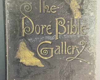 Antique Book Dore Bible Gallery