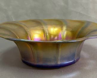 LC Tiffany Favrile Art Glass Bowl