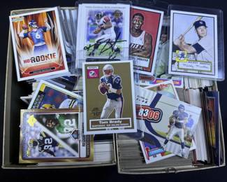 Mixed Mystery Lot Sports Cards 80s-2000s