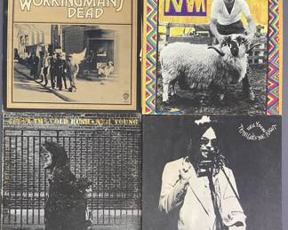 Vinyl Records Grateful Dead, McCartney, Young