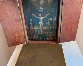Spanish Colonial retablo