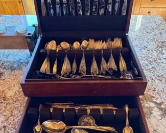 Large set of International Silver sterling 'Prelude'