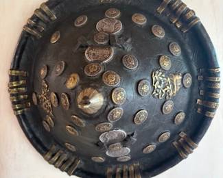 Antique Indian Madu parrying shield