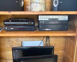 TVs,  Bose speakers (SOLD), electronics (SOLD)