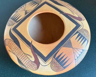 Dorothy Amy Hopi pottery bowl