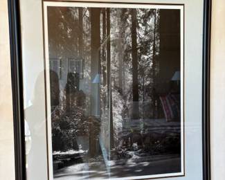 Framed Ansel Adams print