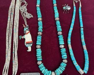 Vintage Native American jewelry