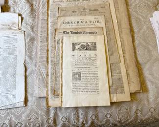 Collectible paper ephemera 