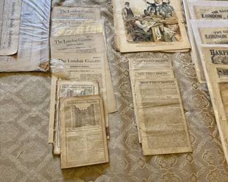 Antique collectible paper emphemera