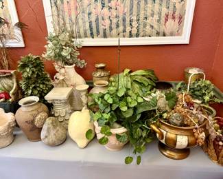 Artificial plants and arrangements 