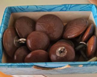Vintage Military Buttons.