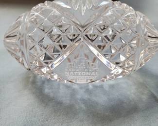 Waterford Crystal National Championship Footballs. Four different championships.