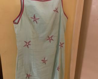 Daisy L linen shift sz8