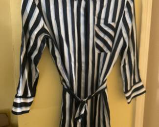 ATM silk shirt dress. Sz S