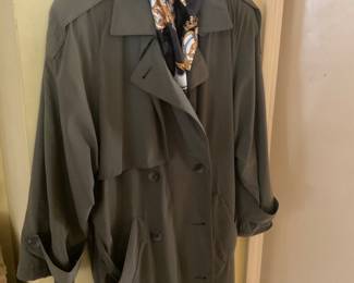 Steve by Searle double breasted trench coat. Sz6
