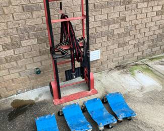 112-GAR: Appliance and Car Wheel Dolly Lot