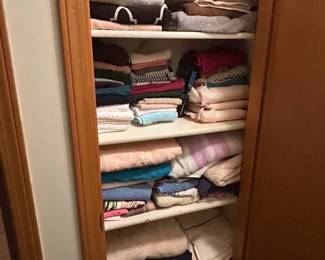 towels and cleaning products