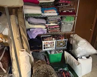 fabric and bolts of fabric