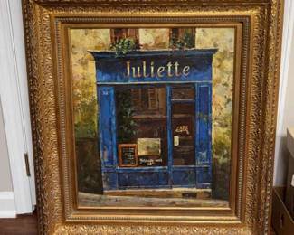 Framed Oil Painting Authentic