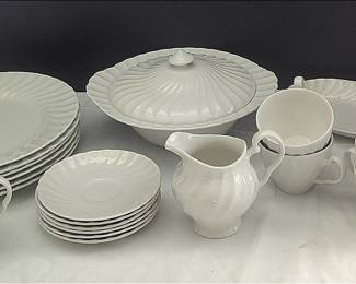 Johnson Brothers Regency White Dish Set