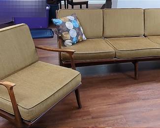 01 Mid Century Sofa and Chair