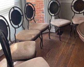 Powell Co. Set of Six Dining Chairs
