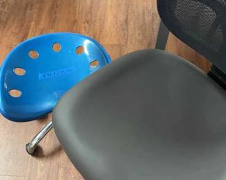 Rolling Stools And Rolling Table