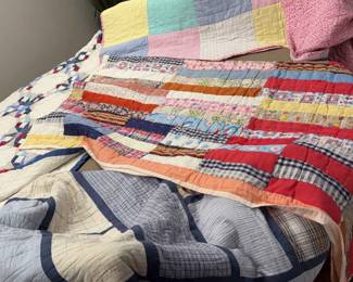 05 Three Hand Made Quilts, Woolrich Quilt