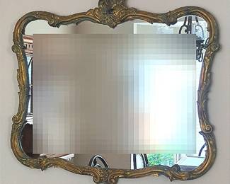 Antique Ornate Mirror