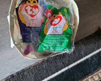 Lots of McDonald's Beanie Babies