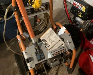 Ridged professional power washer 