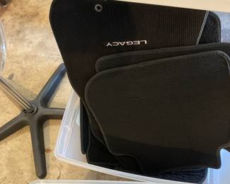  Legacy Car mats 
