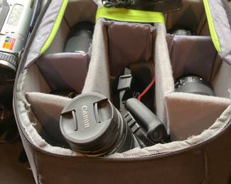 Camera and lenses 