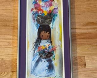 197 ManyManyFlowersSignedbyArtistDeGrazia