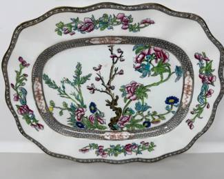276 CoalportIndianTreeOvalServingPlatter