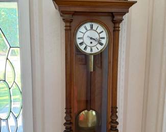 4 AntiqueViennaSingleWeightRegulatorClock
