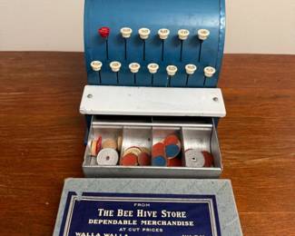 224 StateTaxCoinsTomThumbToyCashRegisterWithCoins