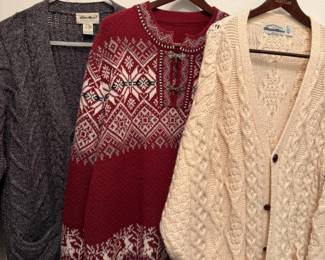 137 3100WoolSweatersArancraftsfromIrelandEddieBauer