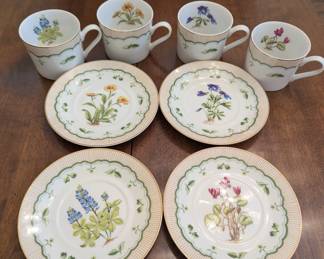 This picture shows each floral pattern.