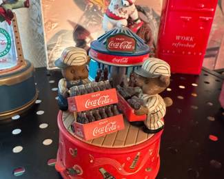 Coca-Cola music boxes